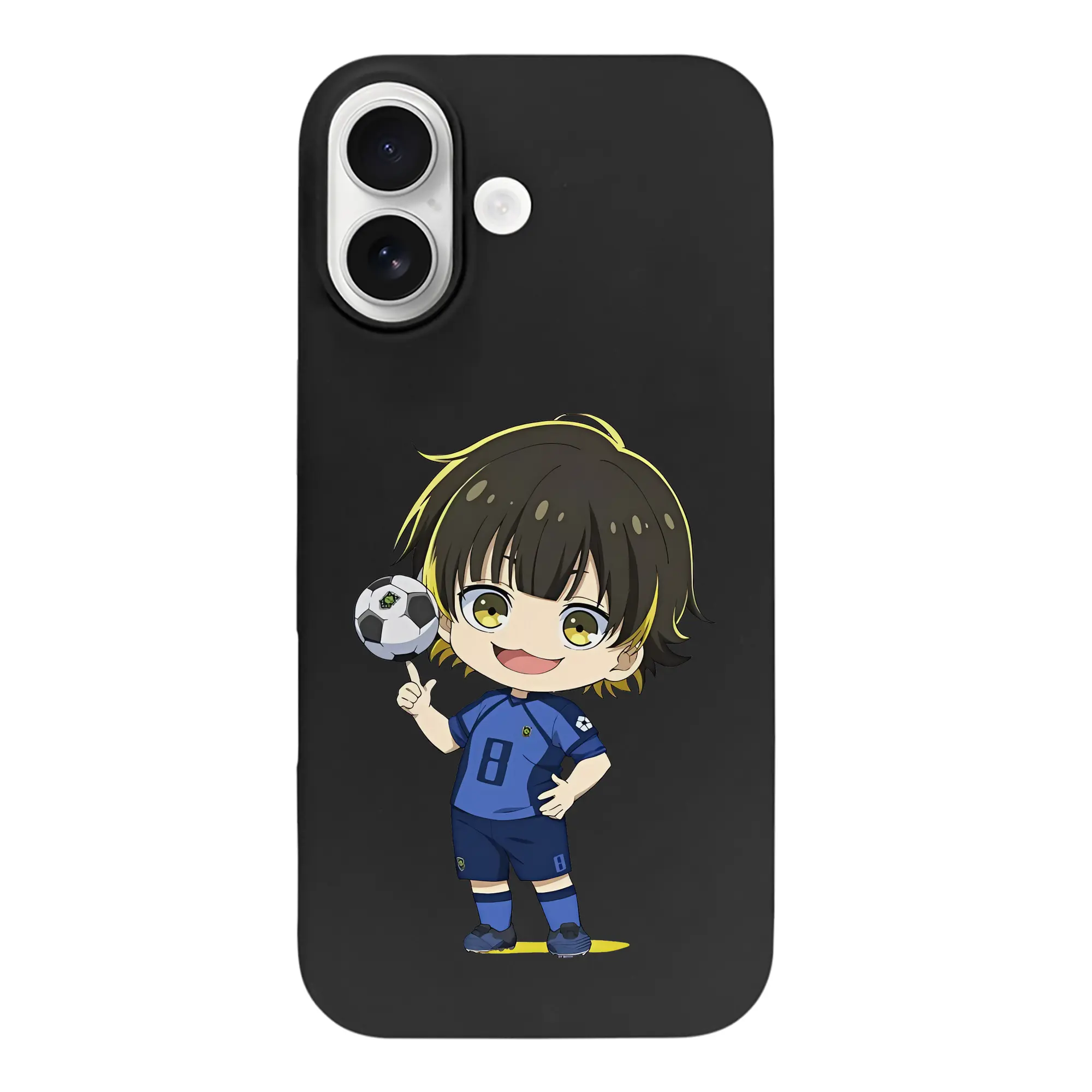 ブルーロック グッズ 蜂楽 廻 - iPhone 17 シリーズ シリコンケース 薄型 耐衝撃 指紋防止 ソフトタッチカバー 精密フィット 傷防止 保護ケース iPhone 17/17 Air/17 Pro/17 Pro Max 対応